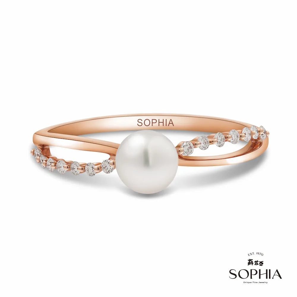 【SOPHIA 蘇菲亞珠寶】14K玫瑰金 無時無刻 鑽石戒指 歷史價格詳細信息