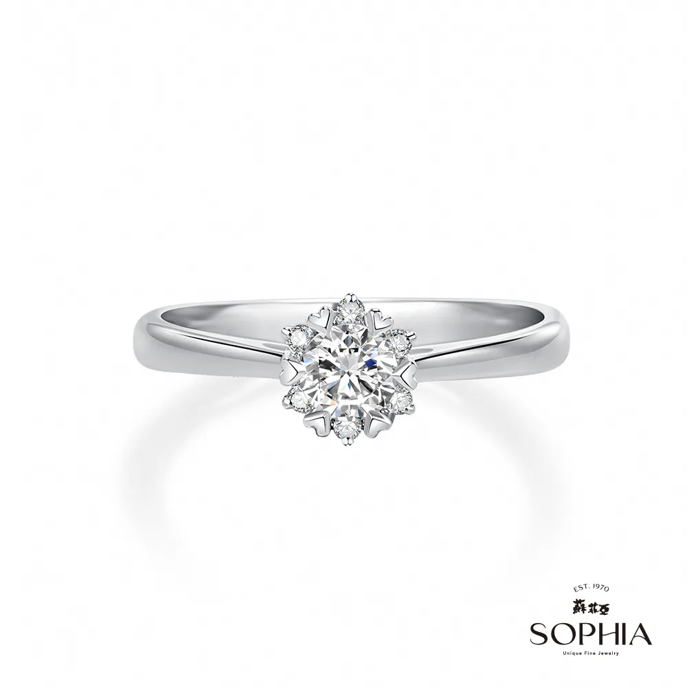SOPHIA 蘇菲亞珠寶 - 費洛拉 30分 GIA D/SI2 18K金 鑽石戒指 歷史價格詳細信息