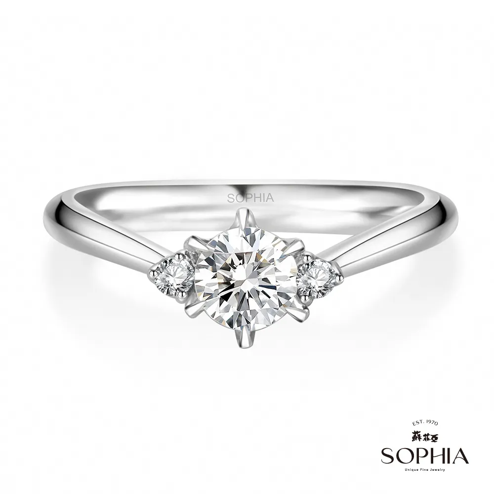 SOPHIA 蘇菲亞珠寶 - 相伴 30分 GIA D/SI2 18K金 鑽石戒指 價格比較,價格查詢,歷史價格詳細信息