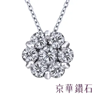 京華鑽石 鑽石項鍊 10K玫瑰金 共0.10克拉 十字架系列 信念 歷史價格詳細信息