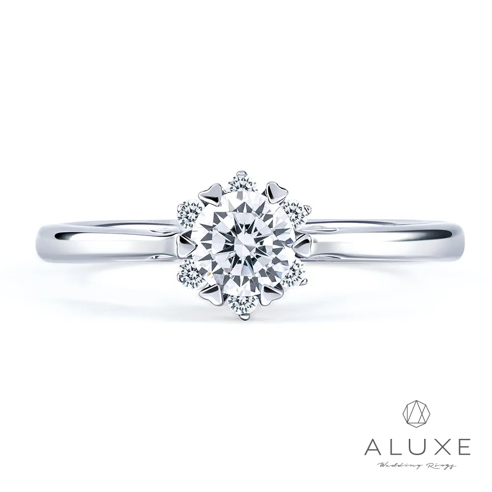 A-LUXE 亞立詩 0.30克拉 F/VS2完美車工求婚鑽戒 歷史價格詳細信息