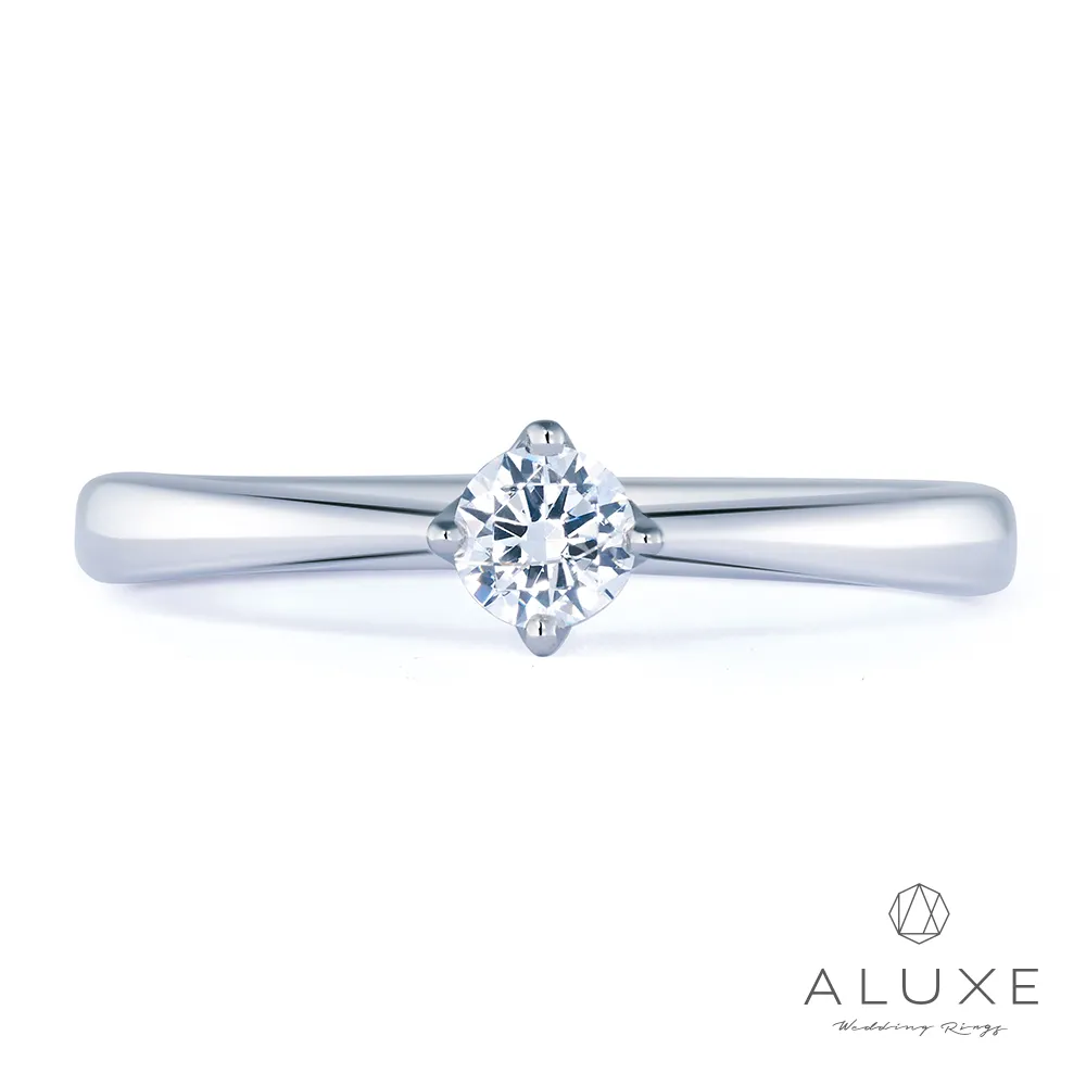 A-LUXE 亞立詩 18K金0.20克拉 F VS2完美車工鑽戒 歷史價格詳細信息