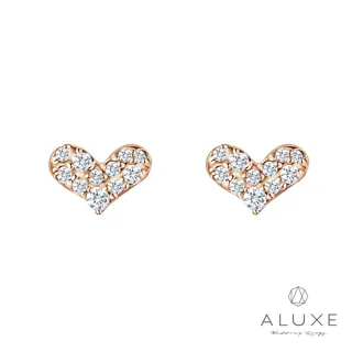 ALUXE 亞立詩 14K金 鑽石耳環 星光單鑽 閃耀系列 EE0218 歷史價格詳細信息