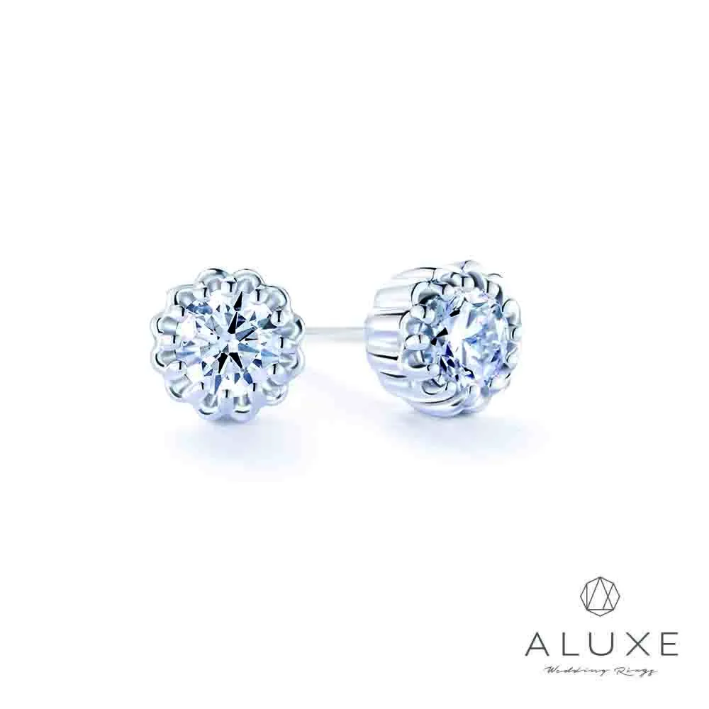 【ALUXE亞立詩】18K金 鑽石耳環 璀璨星河 EE1110(黃) 歷史價格詳細信息