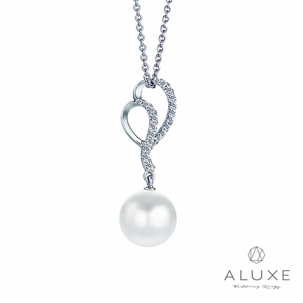 ALUXE 亞立詩 AKOYA淡水珍珠7~7.5mm 10K金 閃耀鑽石珍珠垂墜項鍊 珍愛系列 Be shining NN0223 歷史價格詳細信息