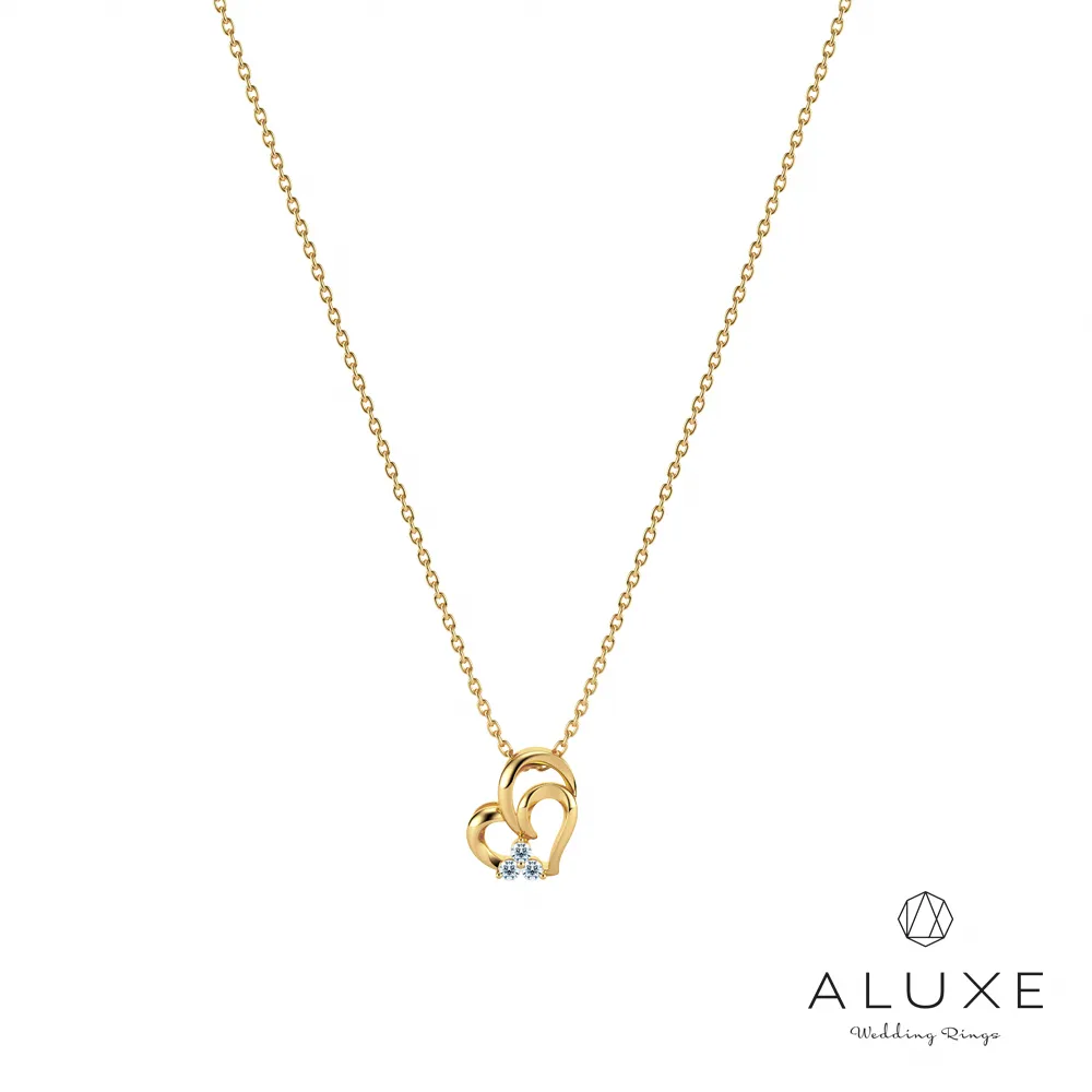 A-LUXE 亞立詩 Shine系列 10K金 簍空愛心鑽石耳環 EE0117 歷史價格詳細信息