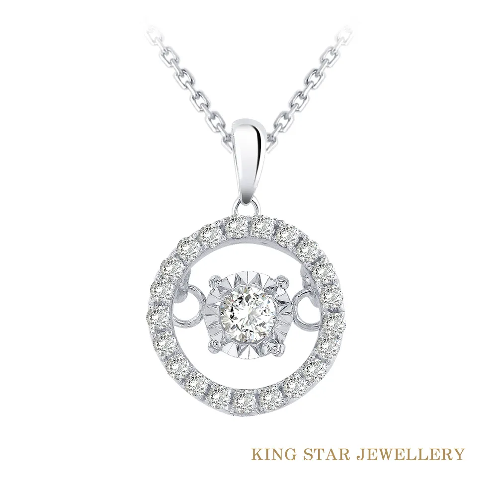 King Star 鑽石18K金十字款手鍊 歷史價格詳細信息