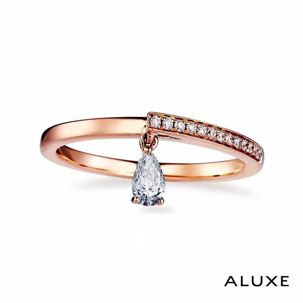 A-LUXE 亞立詩鑽石 18K玫瑰金 0.05克拉 唯愛心形鑽石項鍊 歷史價格詳細信息