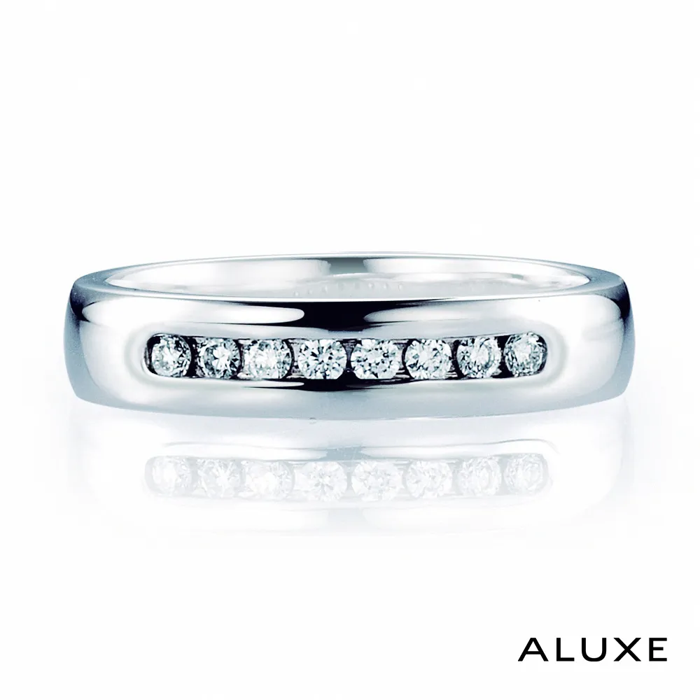 【ALUXE 亞立詩鑽石】The Classic系列 美鑽線戒 歷史價格詳細信息