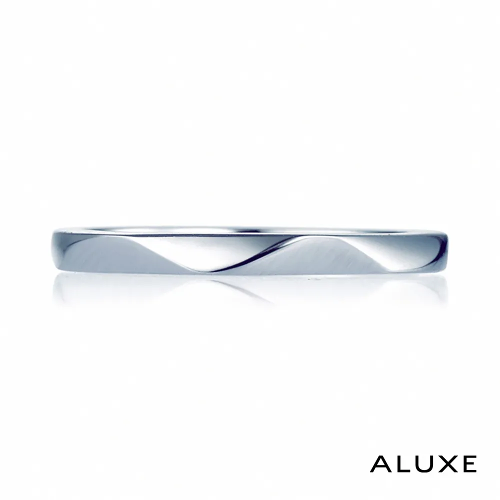 【ALUXE 亞立詩鑽石】18K金 35分粉紅剛玉線戒 歷史價格詳細信息