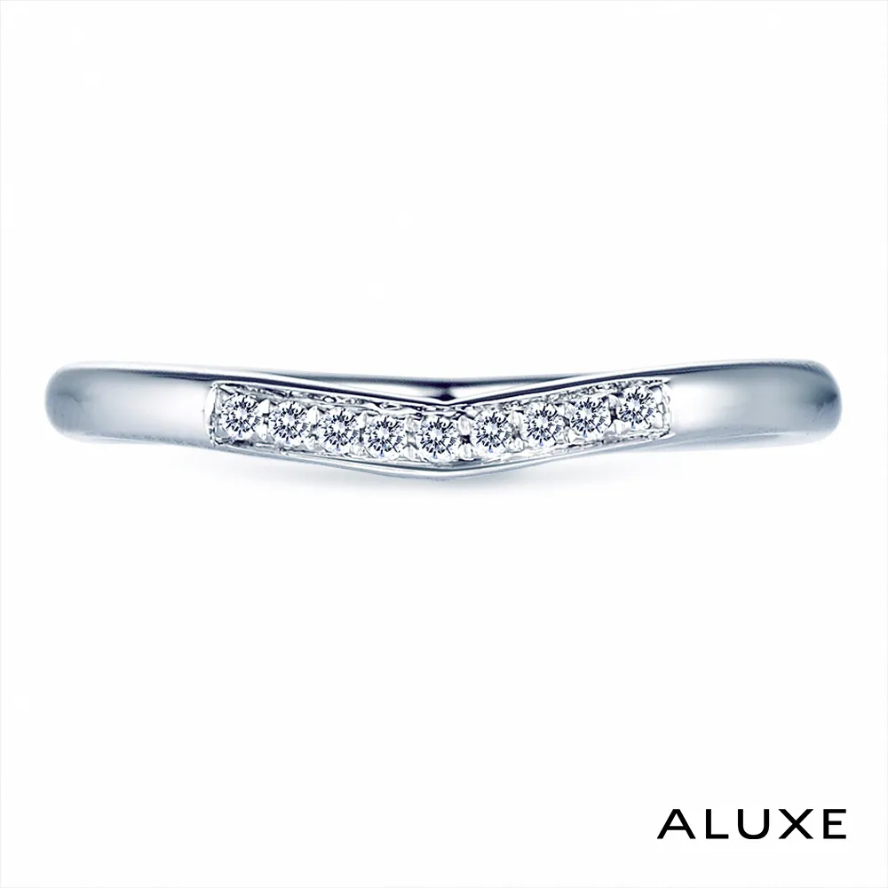 【ALUXE 亞立詩鑽石】18K金 35分粉紅剛玉線戒 歷史價格詳細信息