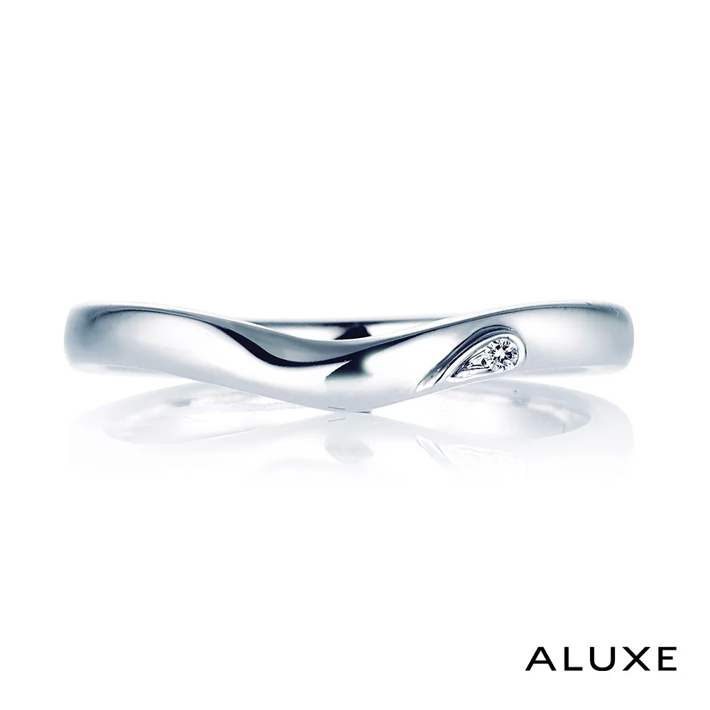 【ALUXE 亞立詩鑽石】18K金 35分粉紅剛玉線戒 歷史價格詳細信息