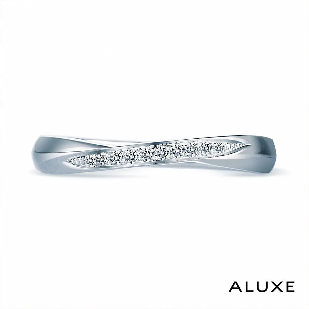 【ALUXE 亞立詩鑽石】18K金 35分粉紅剛玉線戒 歷史價格詳細信息