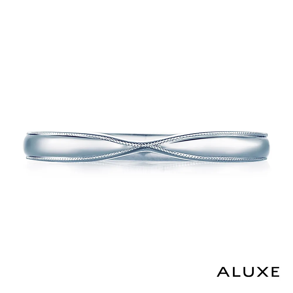 【ALUXE 亞立詩鑽石】18K金 35分粉紅剛玉線戒 歷史價格詳細信息