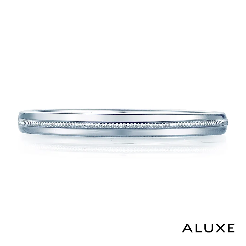 【ALUXE 亞立詩鑽石】18K金 35分粉紅剛玉線戒 歷史價格詳細信息