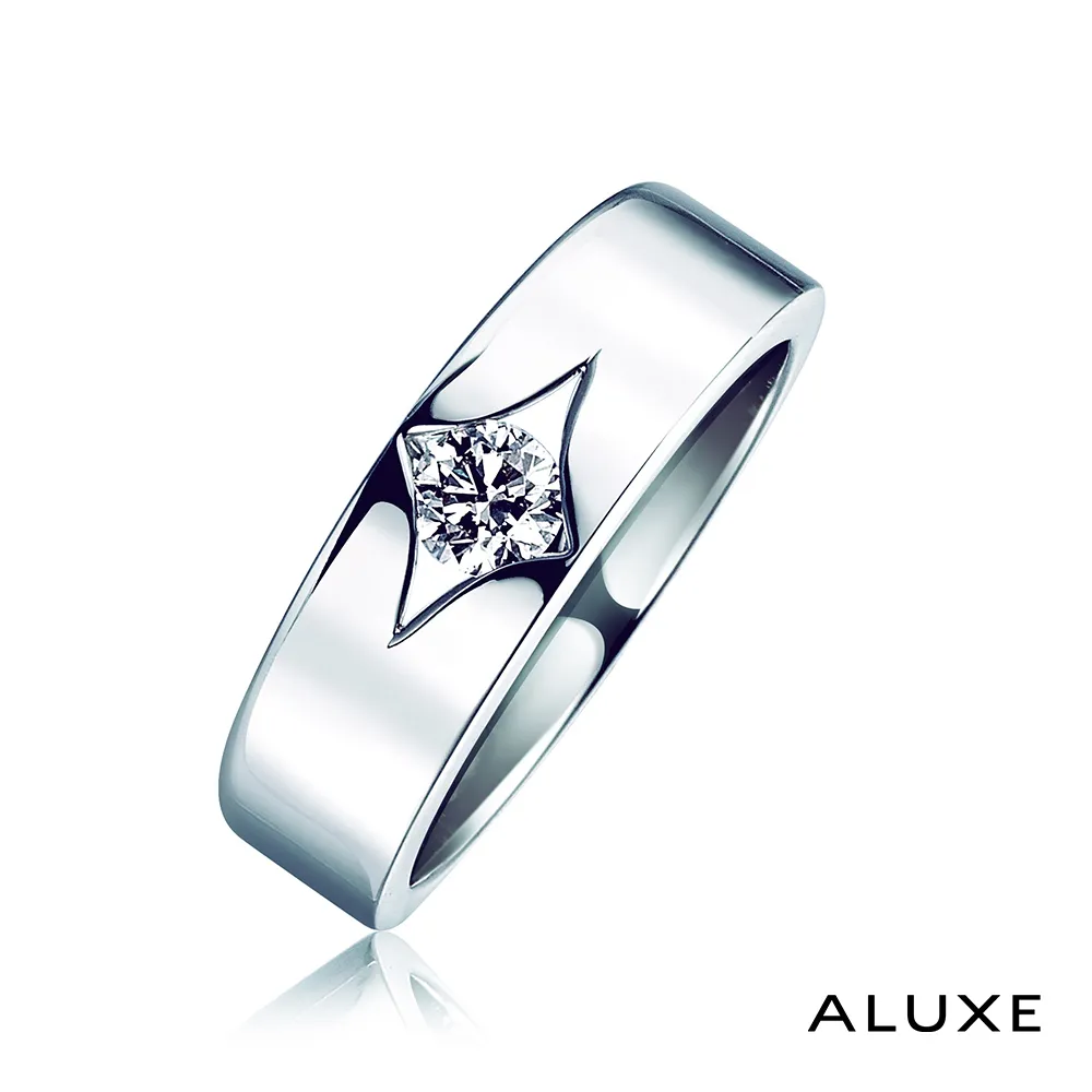 【ALUXE 亞立詩鑽石】0.05克拉黃K金美鑽戒指 歷史價格詳細信息