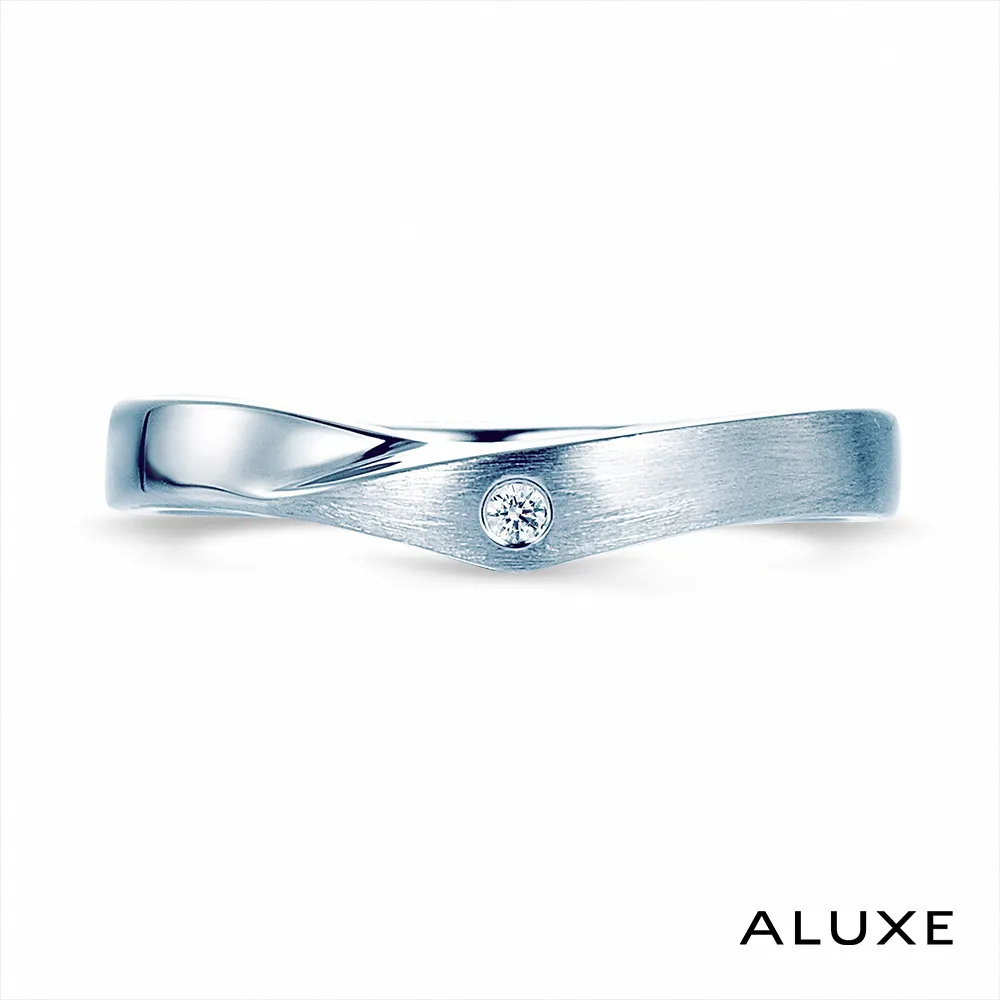 【ALUXE 亞立詩鑽石】18K金 35分粉紅剛玉線戒 歷史價格詳細信息