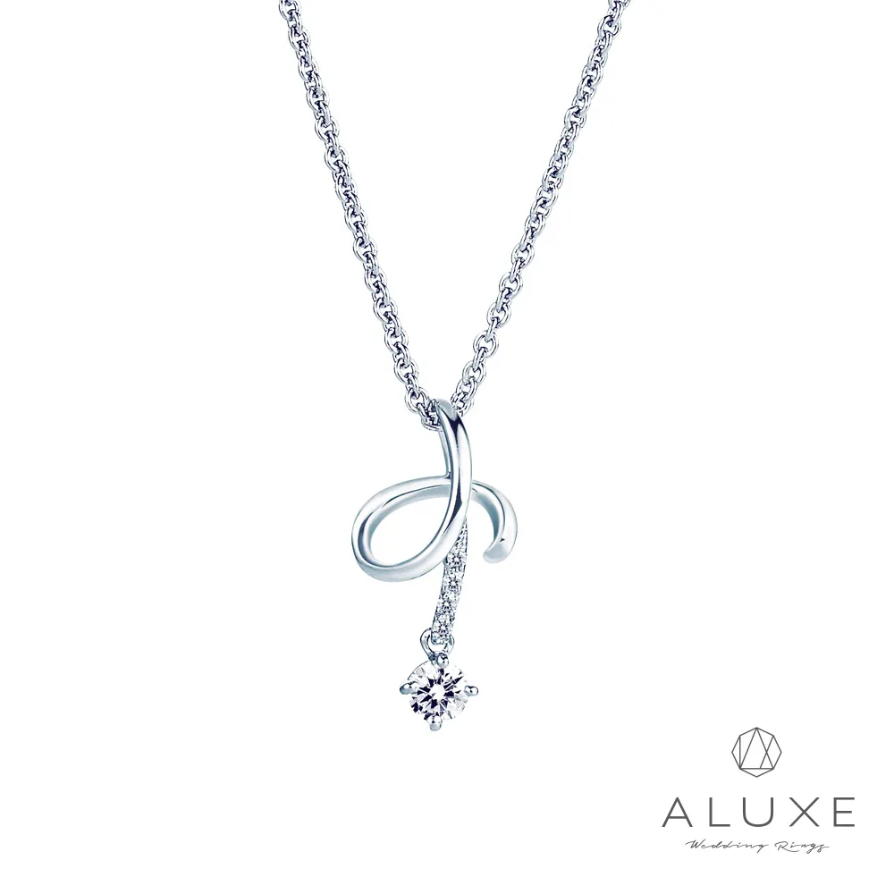 A-LUXE 亞立詩 Embrace 18K金 雙色美鑽項鍊 歷史價格詳細信息