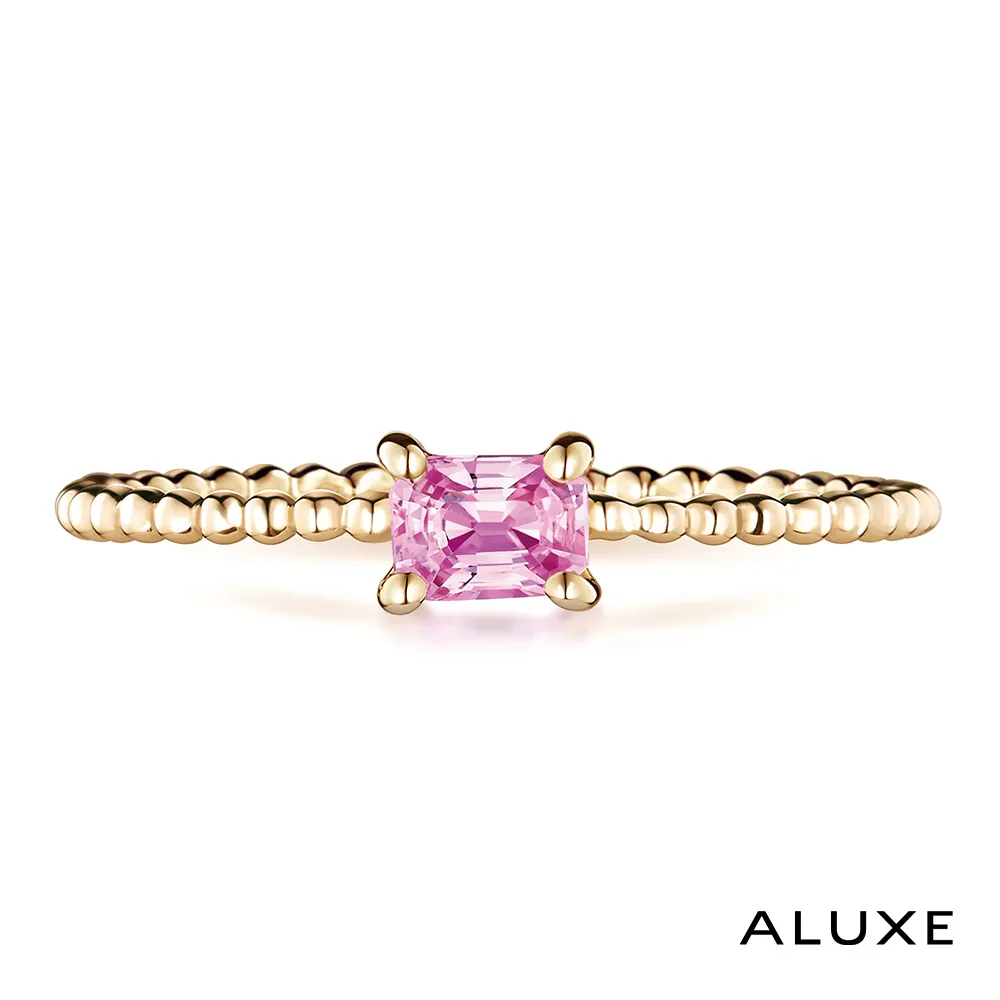 ALUXE 亞立詩 紅寶石 10K金 寶石戒指 紅色之心 Shine系列 RW0748 歷史價格詳細信息