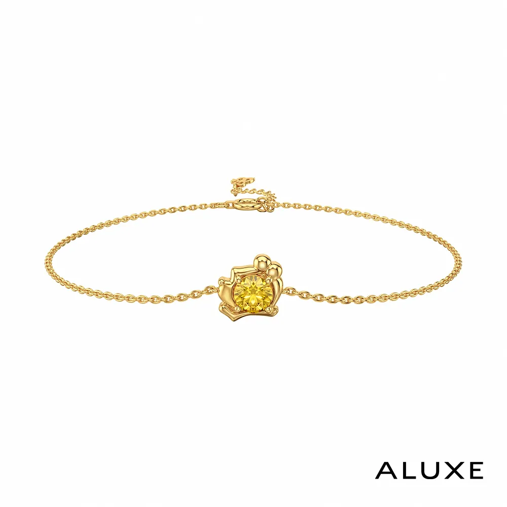 【ALUXE 亞立詩】10K金 黃水晶 寶石耳環 The Pooh 小熊維尼 迪士尼系列 ESDW002(單只) 歷史價格詳細信息