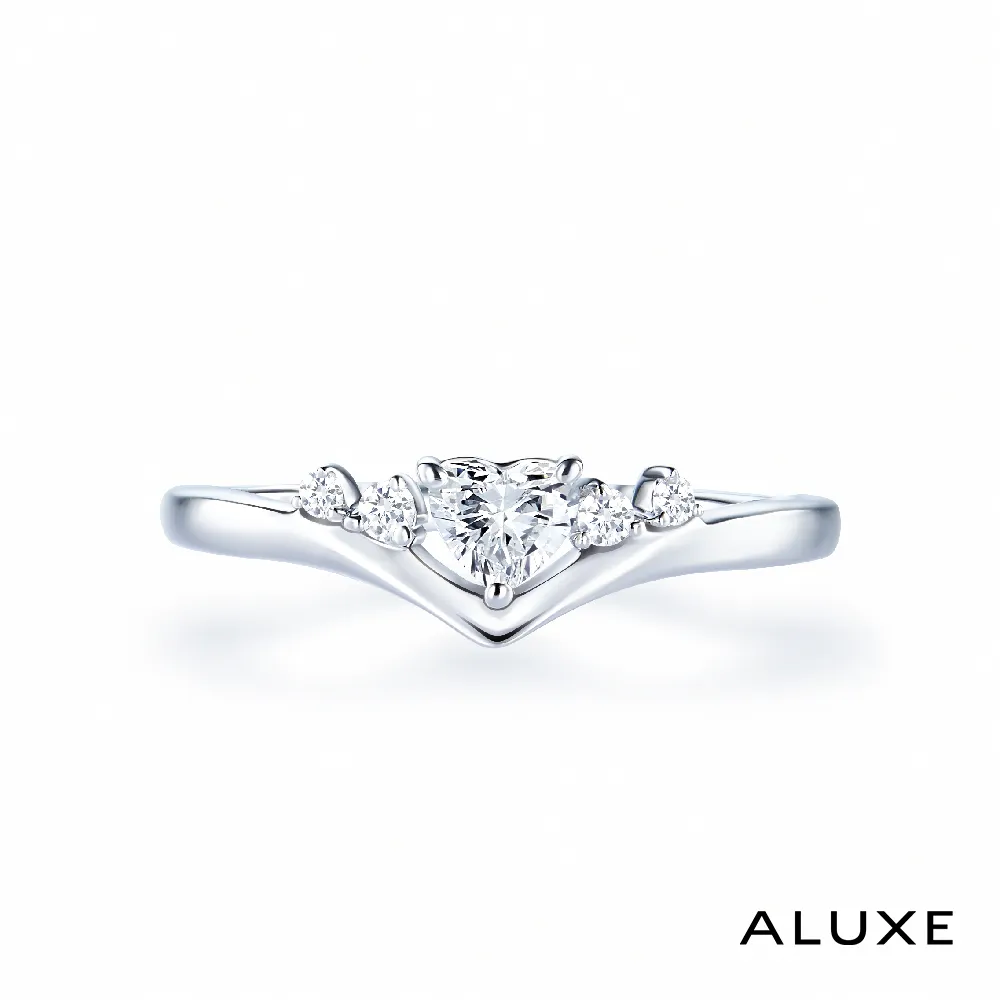 【ALUXE 亞立詩】0.20克拉 FVS2 18K金 求婚鑽戒 簡約經典 RS8626 歷史價格詳細信息