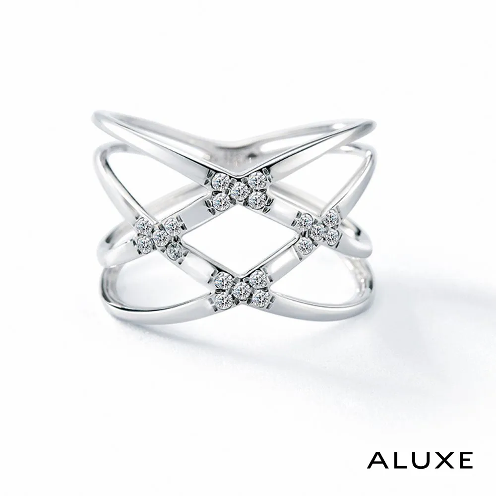 A-LUXE 亞立詩 18K金古典維多利亞鑽石線戒 歷史價格詳細信息