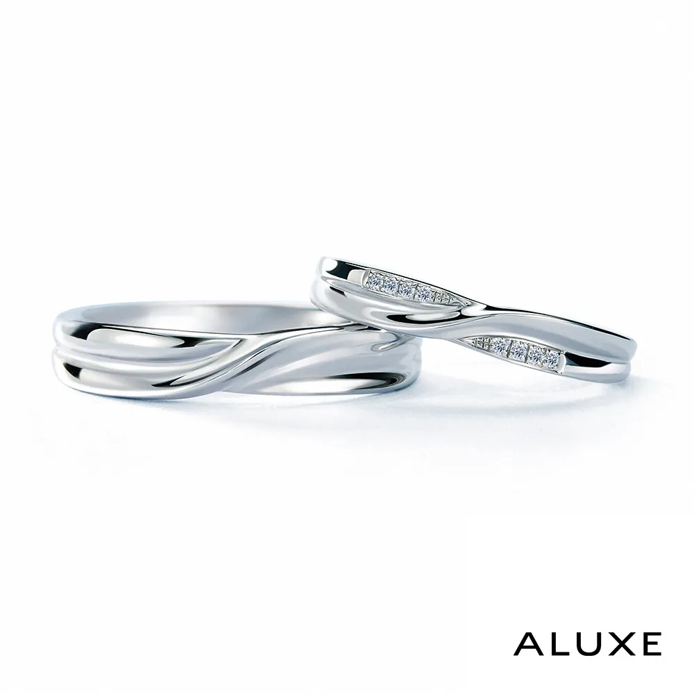 A-LUXE 亞立詩鑽石 18K金情侶結婚對戒-男女對戒 歷史價格詳細信息
