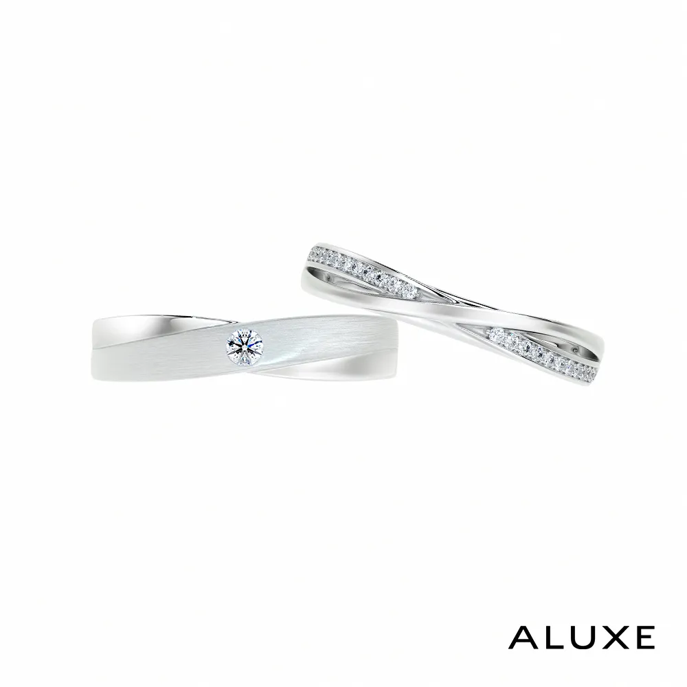A-LUXE 亞立詩鑽石 18K金情侶結婚對戒-男女對戒 歷史價格詳細信息