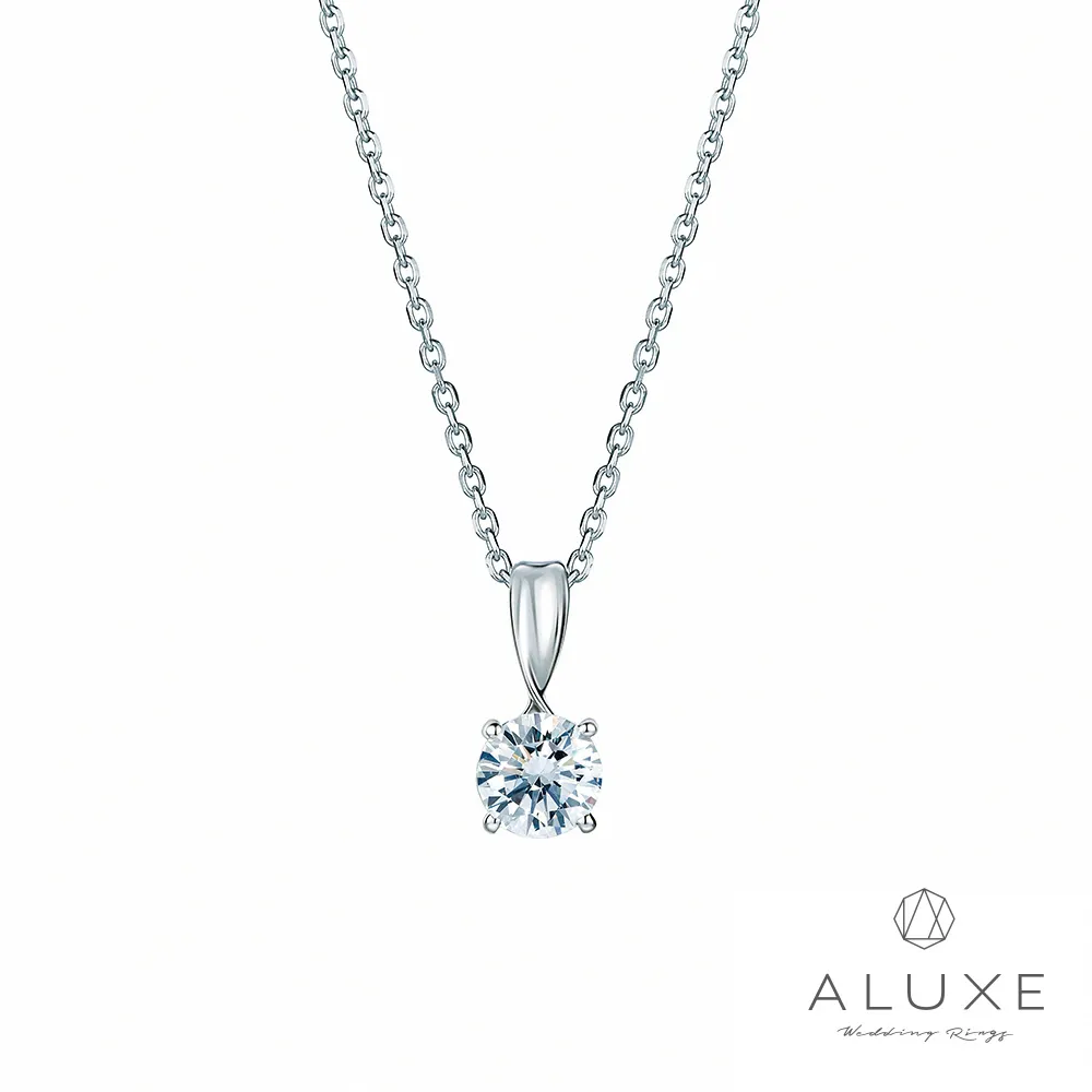 A-LUXE 亞立詩 18K金 0.30克拉FVS2 鑽石項鍊 歷史價格詳細信息