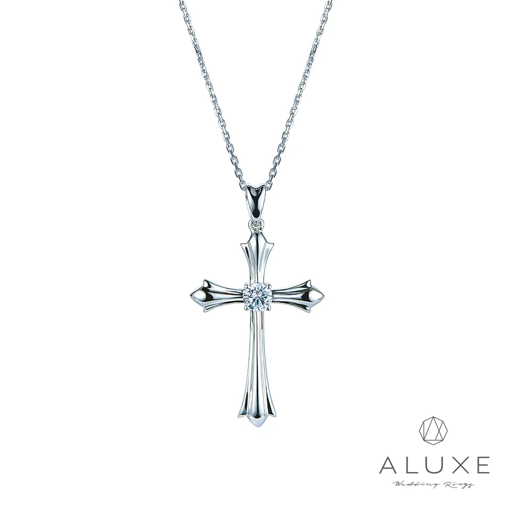 A-LUXE 亞立詩 18K金 0.30克拉FVS2 鑽石項鍊 歷史價格詳細信息