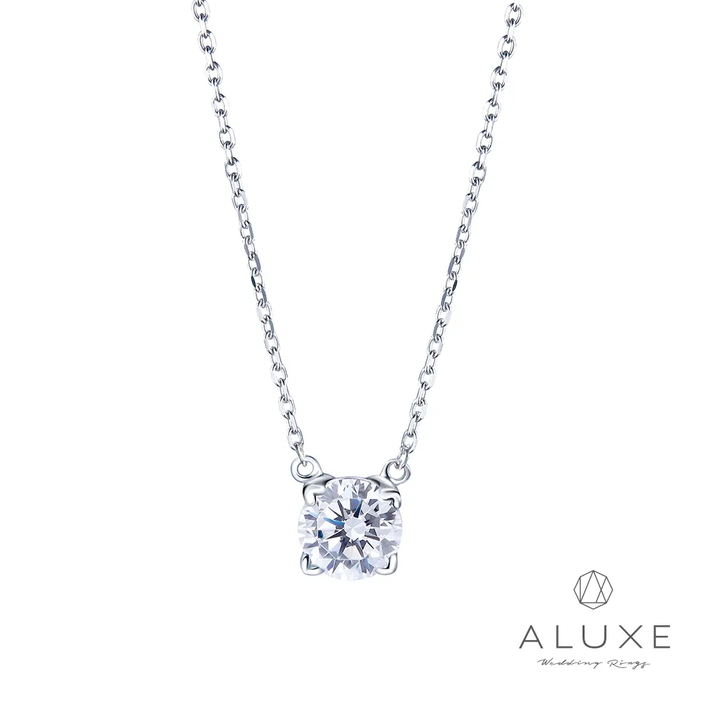 A-LUXE 亞立詩 18K金 0.30克拉FVS2 鑽石項鍊 歷史價格詳細信息