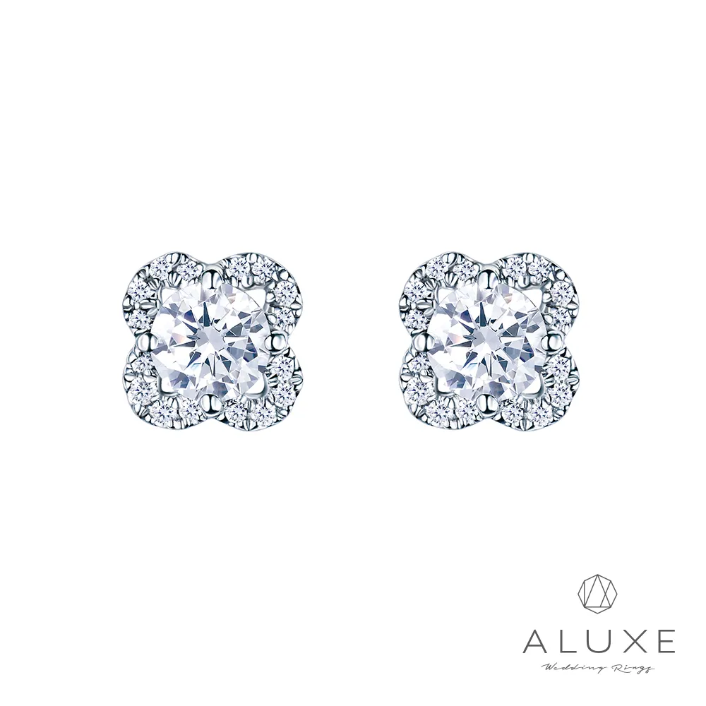 【ALUXE亞立詩】18K金 鑽石耳環 璀璨星河 EE1110(黃) 歷史價格詳細信息