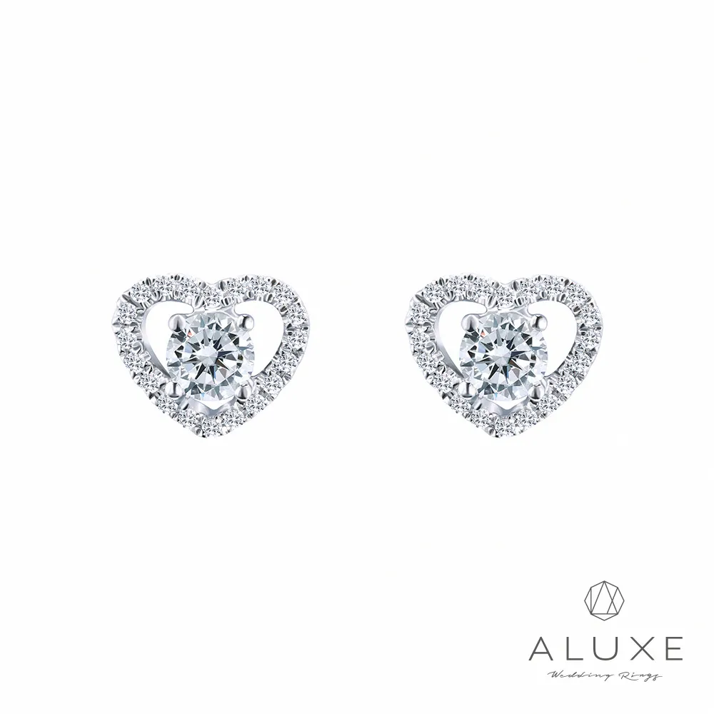 A-LUXE 亞立詩 18K金 總重0.30克拉 鑽石耳環 歷史價格詳細信息