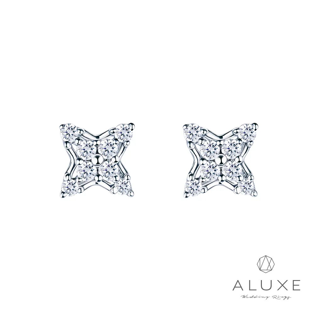 【ALUXE亞立詩】18K金 鑽石耳環 璀璨星河 EE1110(黃) 歷史價格詳細信息