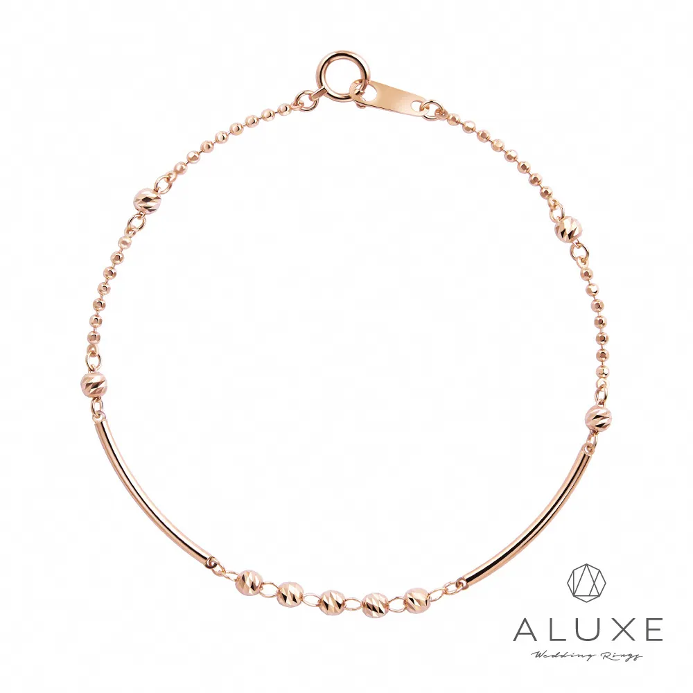 【ALUXE 亞立詩】18K金 經典藍鑽手鍊 戀人系列 BR0867 歷史價格詳細信息