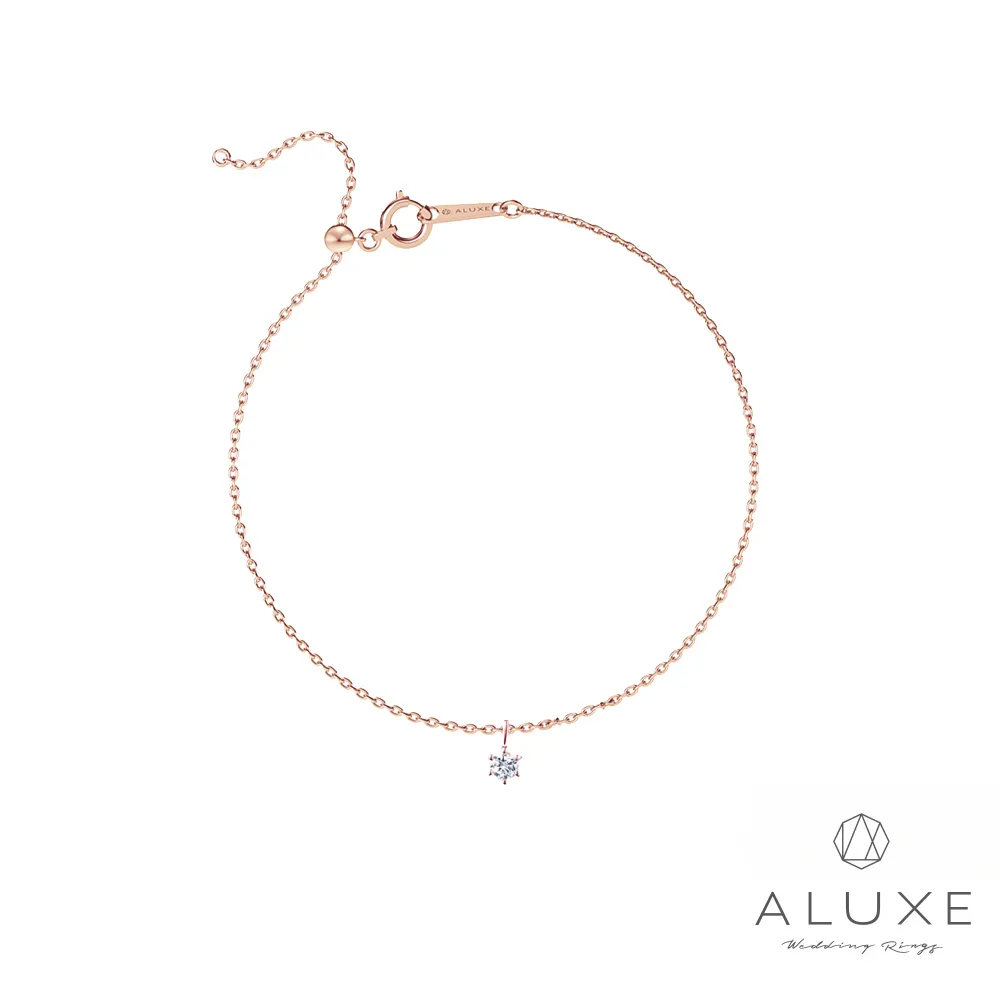 【ALUXE 亞立詩】10K金 鑽石手鍊 心意 BR0201 歷史價格詳細信息