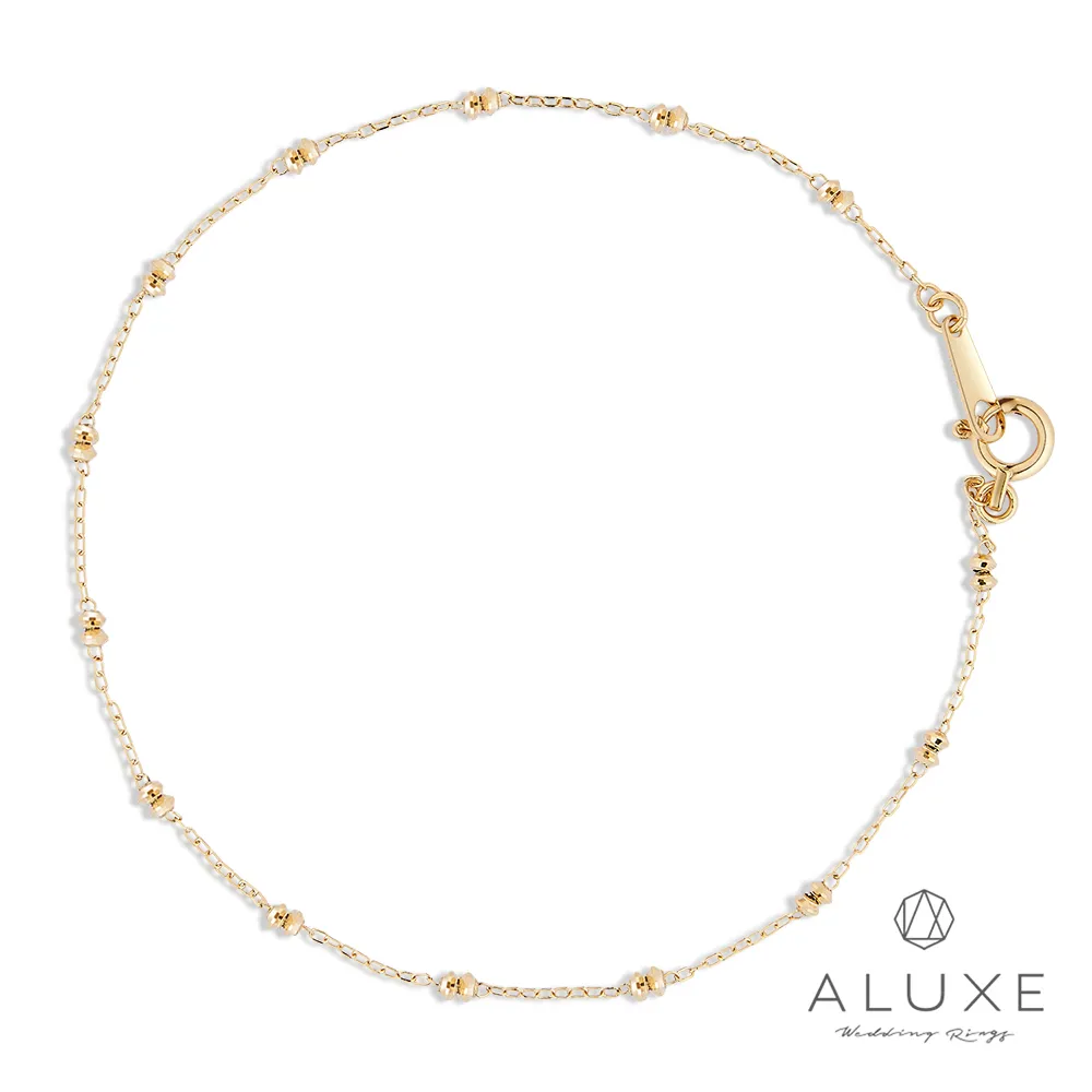 【ALUXE 亞立詩】18K金 K金手鍊 花花世界 白金 BR0146 歷史價格詳細信息