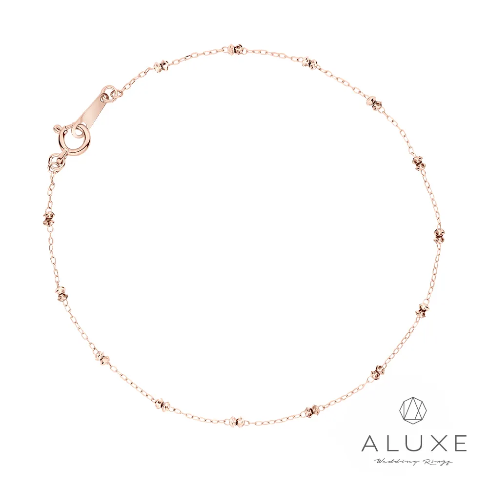 【ALUXE 亞立詩】18K金 K金手鍊 花花世界 白金 BR0146 歷史價格詳細信息