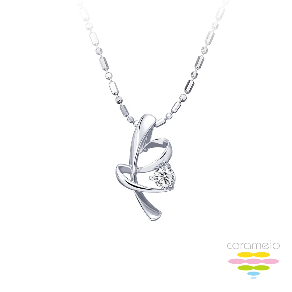 彩糖鑽工坊 9-11分 包鑲鑽石項鍊 PD48 歷史價格詳細信息