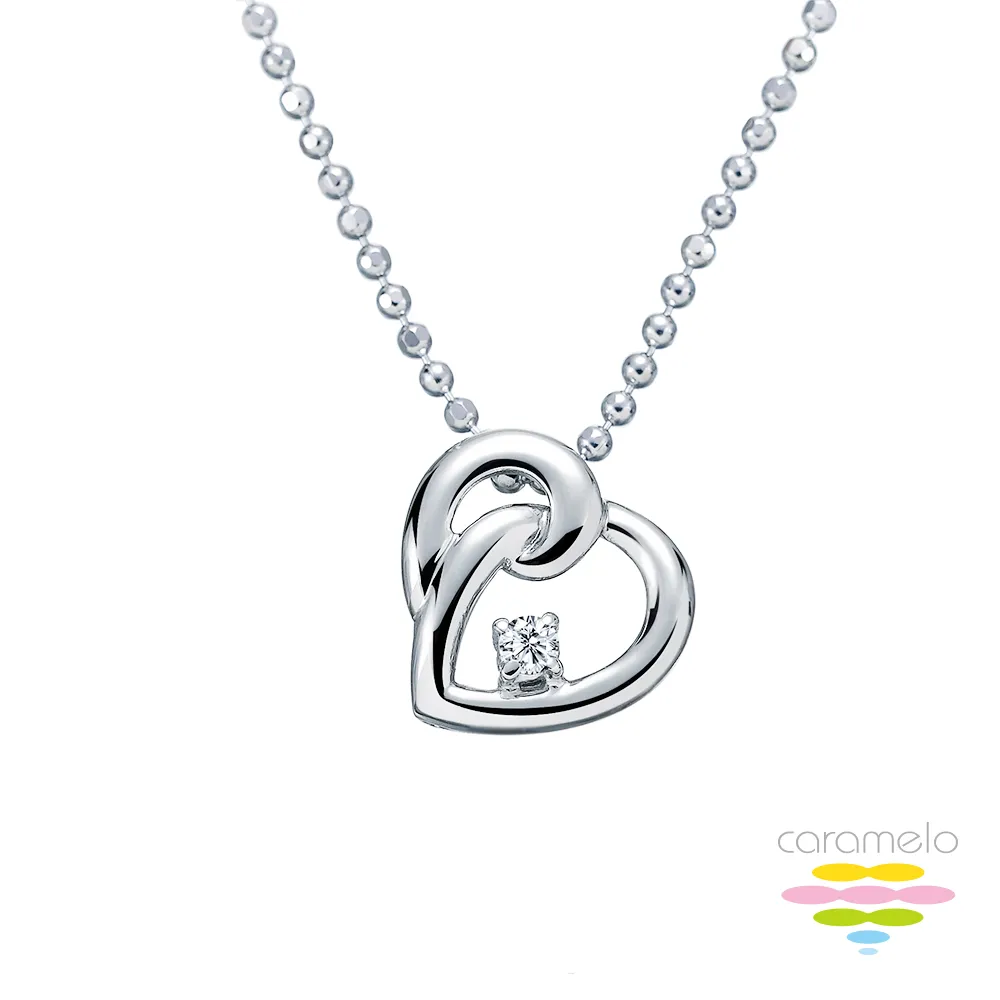 彩糖鑽工坊 結 II The knot系列 9-11分鑽石項鍊 CL-PD135 歷史價格詳細信息