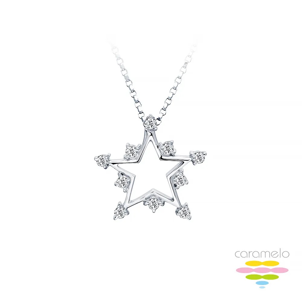 鑽石項鍊-彩糖鑽工坊 小確幸系列 鑽石項鍊CL-PD156 歷史價格詳細信息