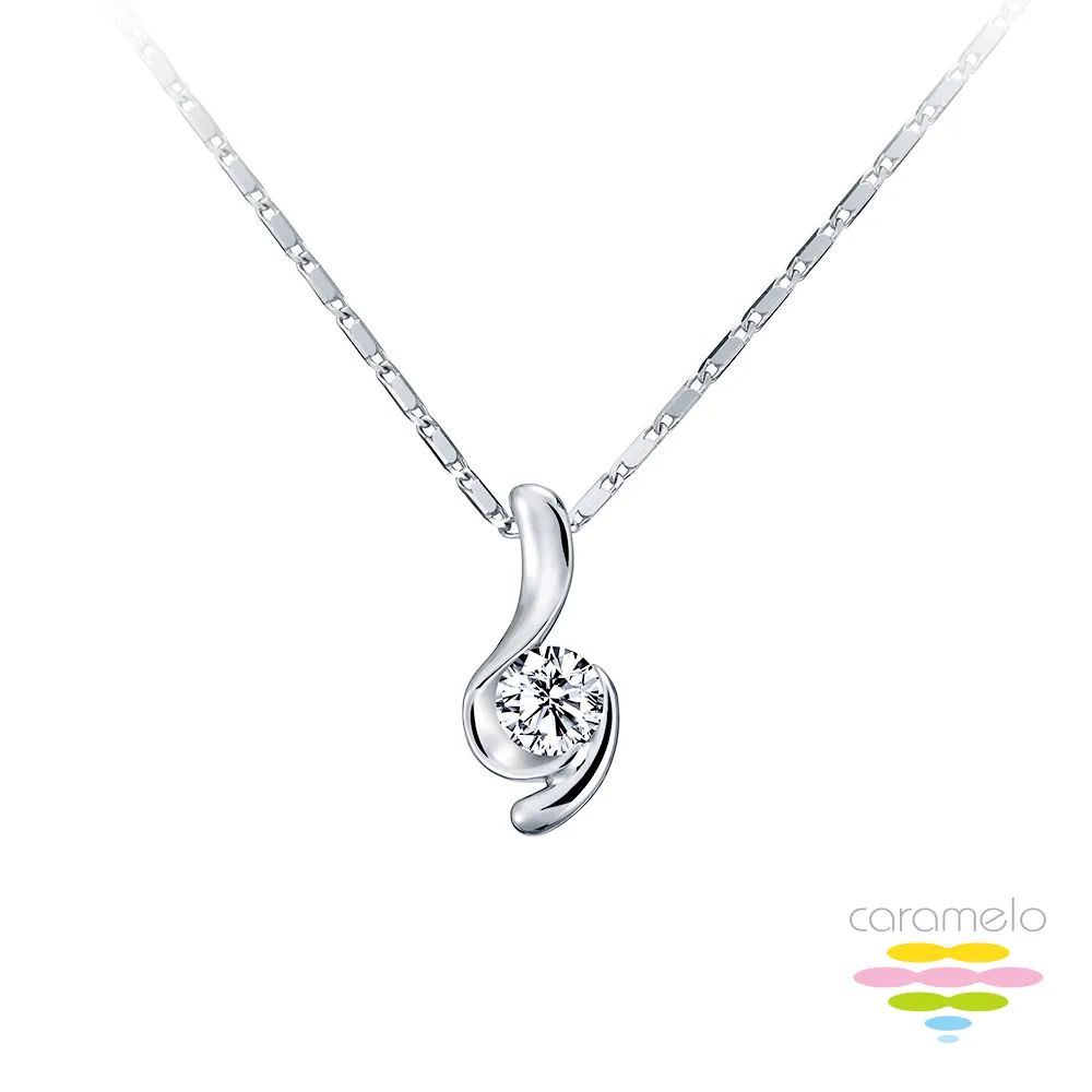 彩糖鑽工坊 18K 心有獨鍾Beloved系列 鑽石項鍊 CL-PD188 歷史價格詳細信息