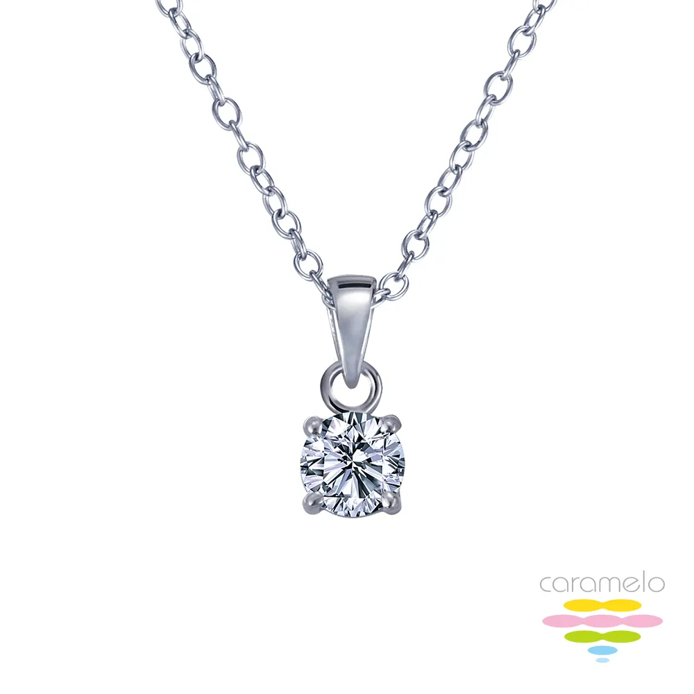 彩糖鑽工坊 18K 心有獨鍾Beloved系列 鑽石項鍊 CL-PD188 歷史價格詳細信息