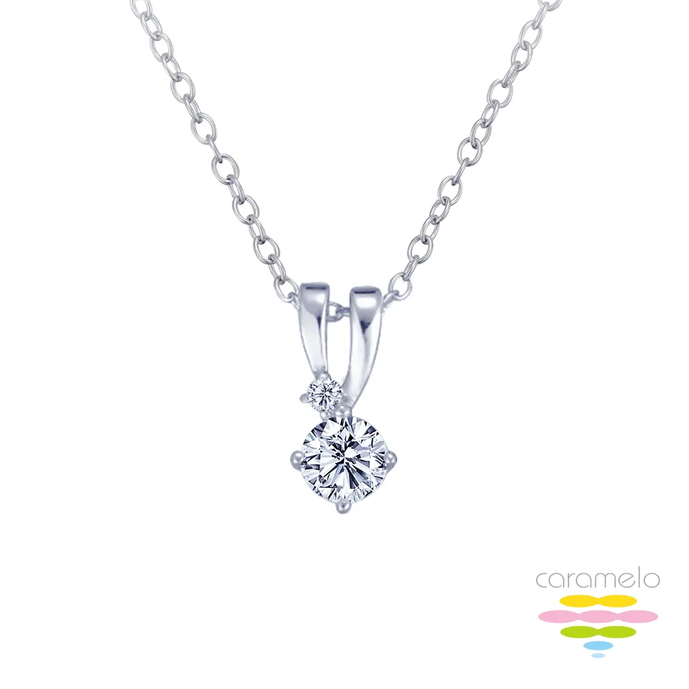 彩糖鑽工坊 18K 心有獨鍾Beloved系列 鑽石項鍊 CL-PD188 歷史價格詳細信息