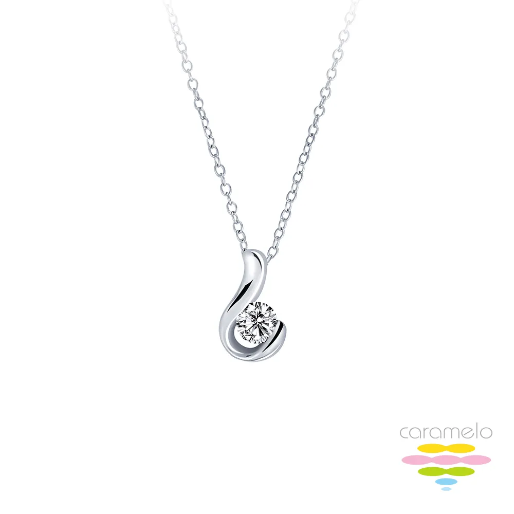 彩糖鑽工坊 18K 心有獨鍾Beloved系列 鑽石項鍊 CL-PD188 歷史價格詳細信息