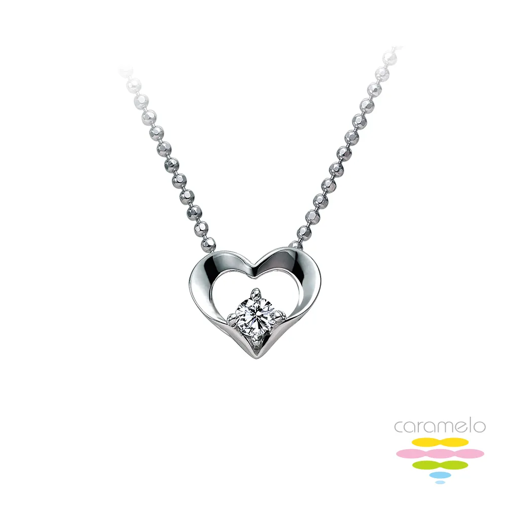 彩糖鑽工坊 心有獨鍾Beloved系列 玫瑰金鑽石項鍊 CL-PD193 歷史價格詳細信息