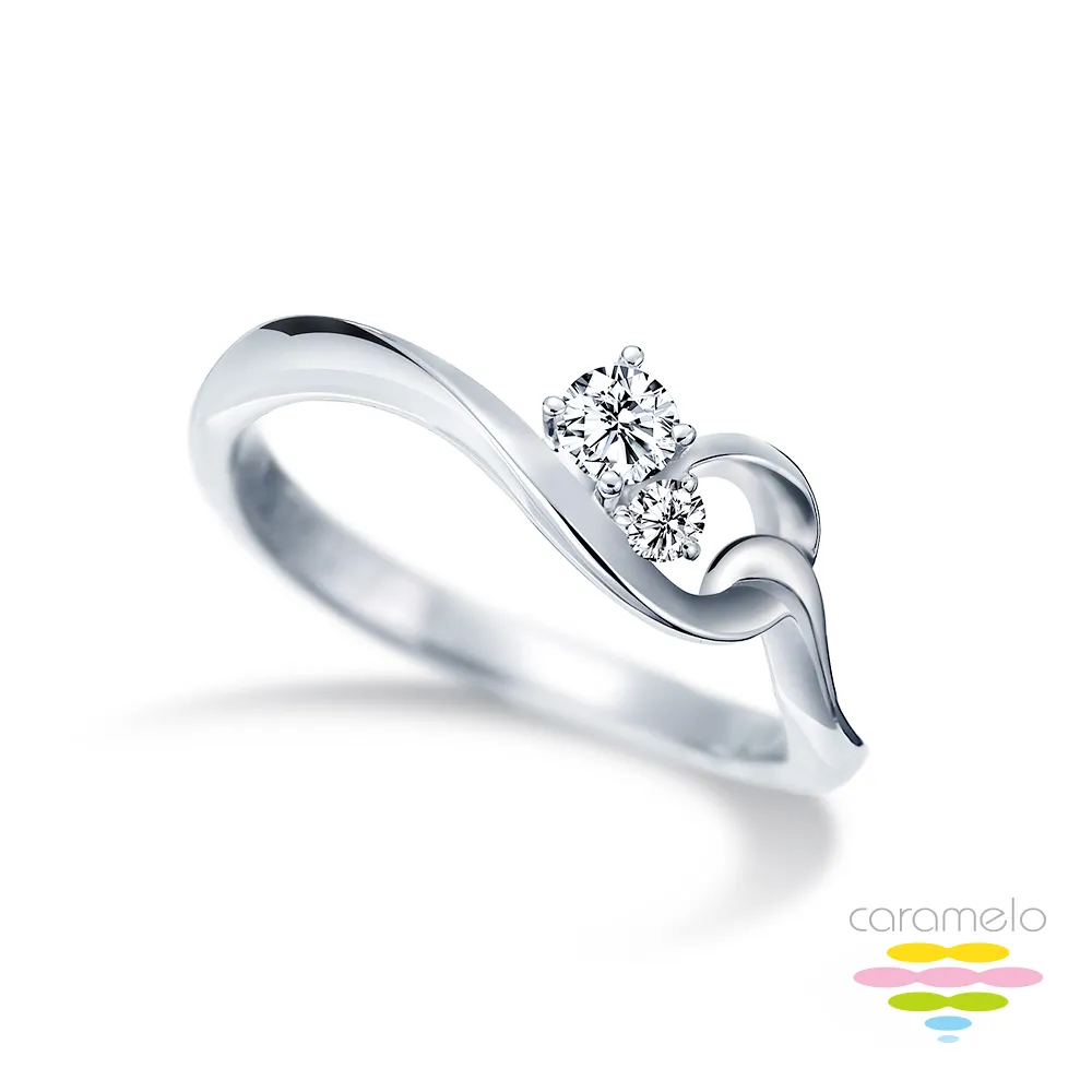 彩糖鑽工坊 愛情羽 The Feather系列 鑽石情人項鍊 CL-PD137+138 歷史價格詳細信息