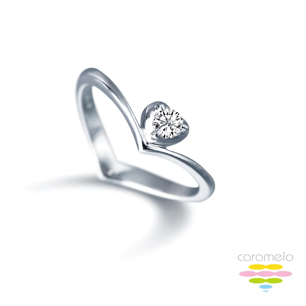 彩糖鑽工坊 甜蜜愛心系列 求婚 結婚鑽戒 CL-RD162 歷史價格詳細信息