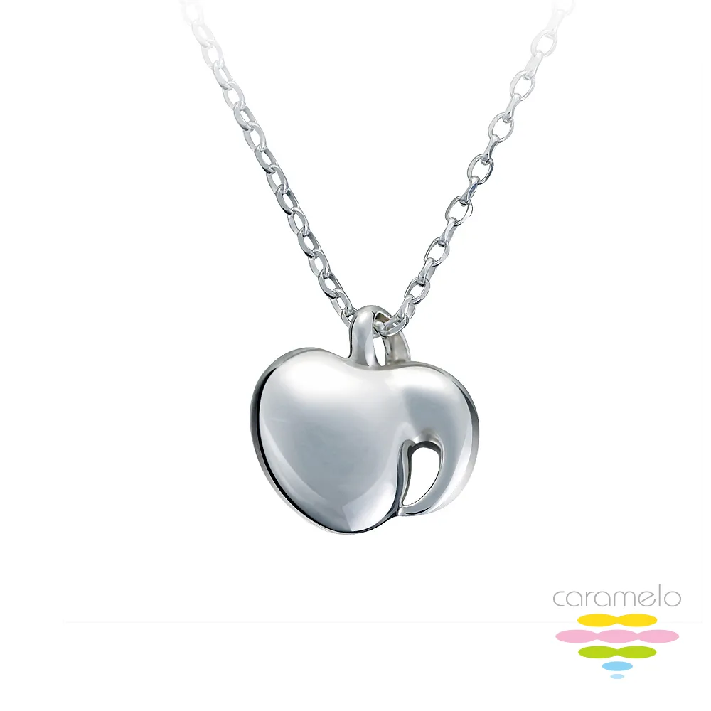 彩糖鑽工坊 蘋果項鍊 設計訂製系列 925純銀項鍊(立體小蘋果)（CL-PS08） 歷史價格詳細信息