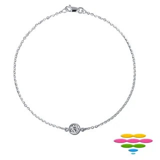 彩糖鑽工坊 圓舞曲系列 19-21分鑽石手鍊 CL-BD10 歷史價格詳細信息